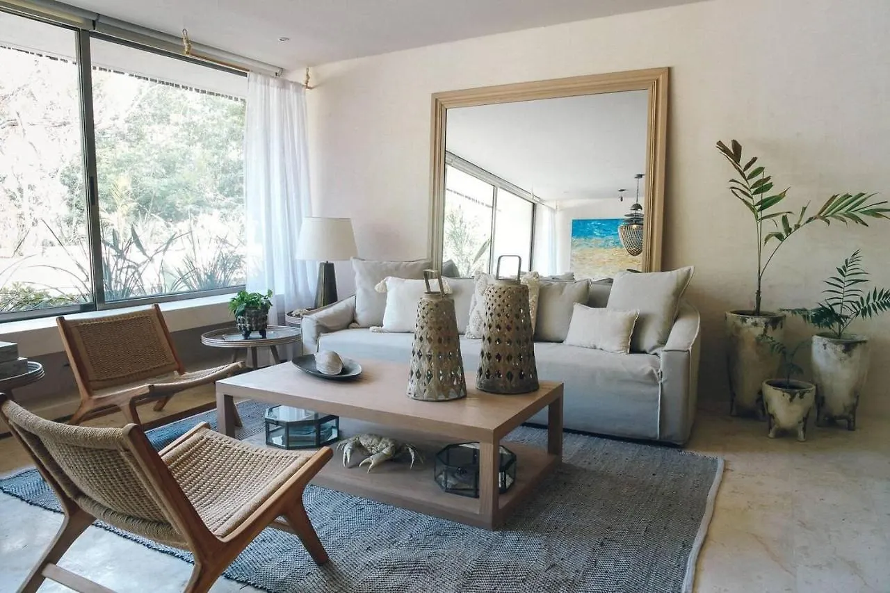 شقة Luxury Tulum Retreat With 3Br & Private Pool 0*,  المكسيك